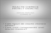 REACTII CHIMICE Miron Miruna Chimie 3