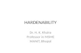 Hardenability  Hardenability