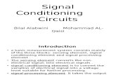 Signal Conditioning Circuits