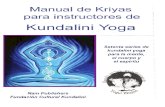 manual para maestros de kundalini yoga