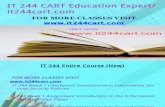 IT 244 CART Education Expert-it244cart.com