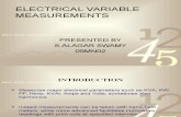 Electrical Variable Measurements