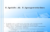 Lipids & Lipoproteins
