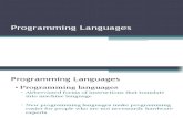 Programming Language Comp Sci