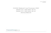 8G8528 KodaK Medical X-ray Processor 2000 Service Manual