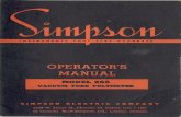 Simpson Model 266