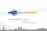 OpenMAINT OverviewManual ENG V100