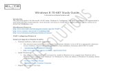 Windows 8 Study Guide 70-687