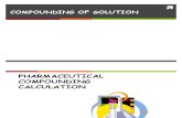 COMPOUNDING OF SOLUTION.ppt
