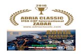 Inspection Report IFBB ADRIA CLASSIC 2016 Croatia EU
