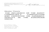 THE INFLUENCE OF THE AUDIT COMMITTEE’S COMPOSITION AND EXPERTISE ON EARNINGS QUALITY IN THE EUROPEAN UNION