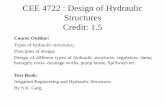 Hydraulic Structures Lecture I