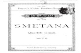 Smetana, String Quartet in E minor