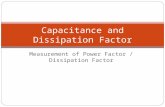 Capacitance and Dissipation Factor