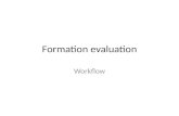 Formation Evaluation wokflow