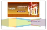 132074775 Complete Report on Complan