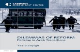 Dilemmas of Reform: Policing in Arab Transitions