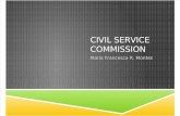 Civil Service Commission PPT