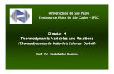 Thermodynamic Variables and Relations
