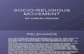 17.Socio Religious Movement