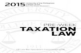 Taxation 2015 UP Pre-week