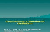 Research Question and Objectives Lecture