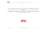 Troubleshooting Case Collections for CDMA Radio Network Optimization 2009
