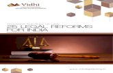 25 Legal Reforms for India