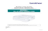 Brother HLl-2170w Service Manual