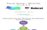 Focus Group – Técnicos Nivel 1-3