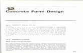 Design of Formworks