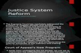 Justice System Reform
