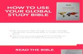 How to Use a Study Bible