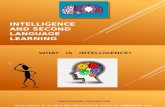 Intelligence and Second Language Learning