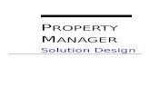 Property Manager Solution Design V1.0