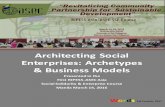 Architecting Social Enterprises: Archetypes & Business Models