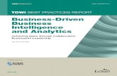 Business-Driven Business Intelligence and Analytics