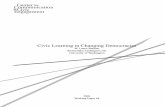 Civic Learning in Changing Democracies