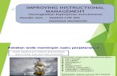 Improving Instructional Management 03