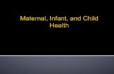Students Lecture Notes- Chapter 7. Maternal, Infant, And Child Health