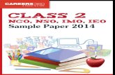 Class 2 Nco, Nso, Imo, Ieo Sample Papers 2014