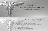 Medical Emergencies in the Dental