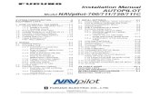 NAVpilot700 711 711C 720 Installation Manual J