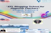 Final Conference- EFL Blogging School Moldova, II Outcomes