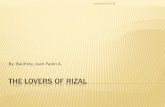 Rizal's Lovers Ppt