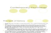 20th Century Psychology
