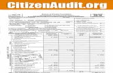 IRS Form 990PF for Donald J Trump Foundation (133404773) for 12_2014 From CitizenAudit