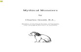 Mythical Monsters by Charles Gould - First Published 1886 (2000)