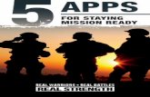 Brochure: 5 Apps for Staying Mission Ready
