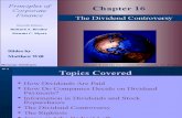 Chapter 16 Dividend Controversy